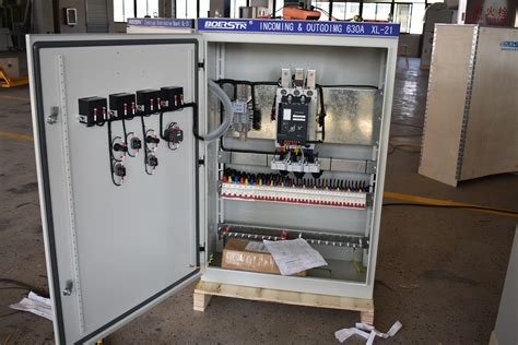 building a power distribution box|outside electrical distribution box.